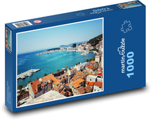 Split - Chorvatsko, město Puzzle 1000 dílků - 60 x 46 cm