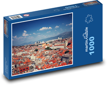 Chorvatsko - Split, město Puzzle 1000 dílků - 60 x 46 cm