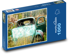 Wrack - Auto, Wald Puzzle 1000 Teile - 60 x 46 cm