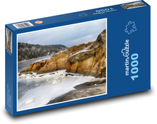 More - skaly, ľad Puzzle 1000 dielikov - 60 x 46 cm 