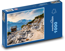 Berge - Natur, Pfad Puzzle 1000 Teile - 60 x 46 cm
