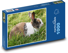 Kaninchen - Tier, Haustier Puzzle 1000 Teile - 60 x 46 cm