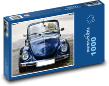 VW Brouk - auto, Volkswagen  Puzzle 1000 dílků - 60 x 46 cm