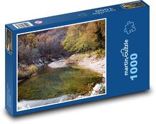 Autumn - river, nature Puzzle 1000 pieces - 60 x 46 cm