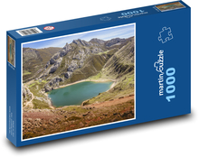Somiedo - přírodní park, Španělsko Puzzle 1000 dílků - 60 x 46 cm
