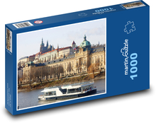 Łódź - Praga, rzeka Puzzle 1000 elementów - 60x46 cm