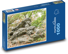 Skála - kameny, krajina Puzzle 1000 dílků - 60 x 46 cm
