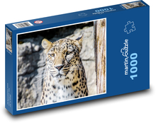 Leopard - veľká mačka, zviera Puzzle 1000 dielikov - 60 x 46 cm