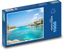 Willemstad - Karibik, Lagune Puzzle 1000 Teile - 60 x 46 cm