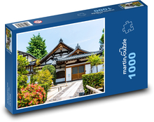 Chrám - Japonsko, Kjóto Puzzle 1000 dielikov - 60 x 46 cm 