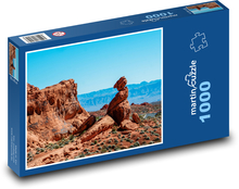 Valley of Fire - Nevada, Red Rock Puzzle 1000 Teile - 60 x 46 cm
