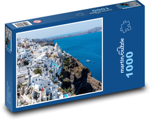 Santorini – Griechenland, Meer Puzzle 1000 Teile - 60 x 46 cm