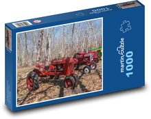Tractors - trees, vehicles Puzzle 1000 pieces - 60 x 46 cm 