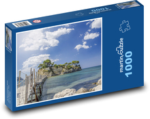 Zakynthos - sea, pier Puzzle 1000 pieces - 60 x 46 cm 