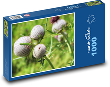 Thistle - flower, plant Puzzle 1000 pieces - 60 x 46 cm 