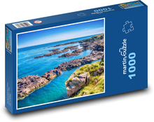 Útes - more, skaly Puzzle 1000 dielikov - 60 x 46 cm 