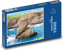Útesy - vlny, more Puzzle 1000 dielikov - 60 x 46 cm 