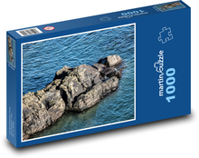 Statue - sea, stone Puzzle 1000 pieces - 60 x 46 cm 