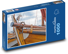 Boat - Netherlands, North Sea Puzzle 1000 pieces - 60 x 46 cm