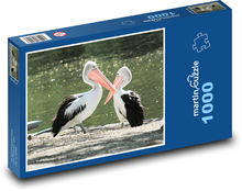Pelikán - vták, zviera Puzzle 1000 dielikov - 60 x 46 cm 