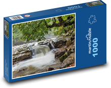 Stromschnellen - Fluss, Rumänien Puzzle 1000 Teile - 60 x 46 cm