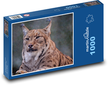 Lynx - animal, predator Puzzle 1000 pieces - 60 x 46 cm 