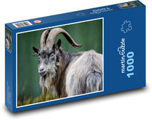 Koza - savec, přežvýkavec Puzzle 1000 dílků - 60 x 46 cm