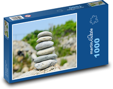 Mound of stones - nature, rock Puzzle 1000 pieces - 60 x 46 cm 