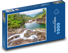 Vodopády - peřeje, rieky Puzzle 1000 dielikov - 60 x 46 cm 