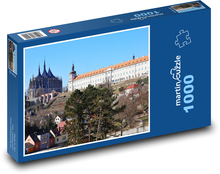 Kutná Hora - cathedral, city Puzzle 1000 pieces - 60 x 46 cm 