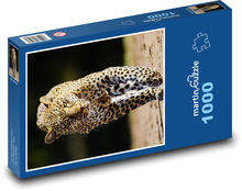 Leopard - Wildkatze, Tier Puzzle 1000 Teile - 60 x 46 cm