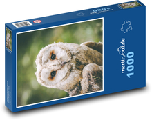 Sova - vták, zviera Puzzle 1000 dielikov - 60 x 46 cm 