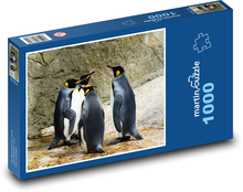 Tučňáci - zvířata, ptáci Puzzle 1000 dílků - 60 x 46 cm