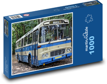 Bus - Karosa, veteran Puzzle 1000 pieces - 60 x 46 cm 