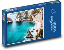 Oceán - pláž, pobřeží  Puzzle 1000 dílků - 60 x 46 cm