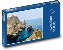 Dokdo - Japan, rocks Puzzle 1000 pieces - 60 x 46 cm 