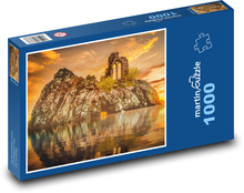 Ostrov - more, skala Puzzle 1000 dielikov - 60 x 46 cm 