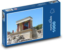 Pałac Knossos - Kreta, fresk Puzzle 1000 elementów - 60x46 cm