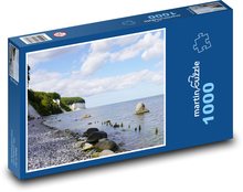 Ostrov Rujána - baltské moře, Německo  Puzzle 1000 dílků - 60 x 46 cm