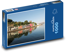 Tobermory - Skotsko, přístav Puzzle 1000 dílků - 60 x 46 cm