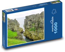 Nový Zéland - pobrežie, skaly Puzzle 1000 dielikov - 60 x 46 cm 