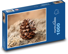 Tannenzapfen - Wald, Natur Puzzle 1000 Teile - 60 x 46 cm