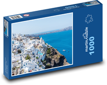 Santorini - Řecko, hory Puzzle 1000 - 60x46 cm