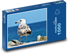 Seagull - bird, Baltic Sea Puzzle 1000 pieces - 60 x 46 cm 