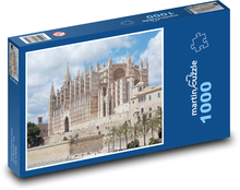 Katedrála Panny Márie - Mallorca, Španielsko Puzzle 1000 dielikov - 60 x 46 cm 