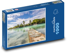 More - palmy, príroda Puzzle 1000 dielikov - 60 x 46 cm 