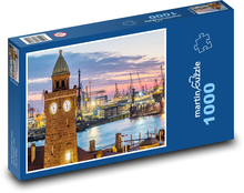 Hafen - Reisen, Hamburg Puzzle 1000 Teile - 60 x 46 cm