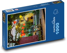 Hoi An - Vjetnam, kolo Puzzle 1000 dílků - 60 x 46 cm