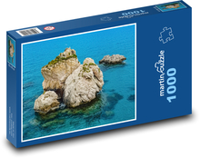 Cyprus - rock, sea Puzzle 1000 pieces - 60 x 46 cm