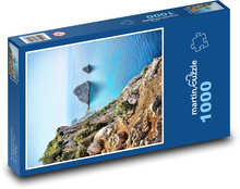 Zakynthos - Řecko, moře Puzzle 1000 dílků - 60 x 46 cm